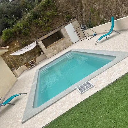 6 Personnes 2 Km De La De Propriano Avec Piscine * Viggianello